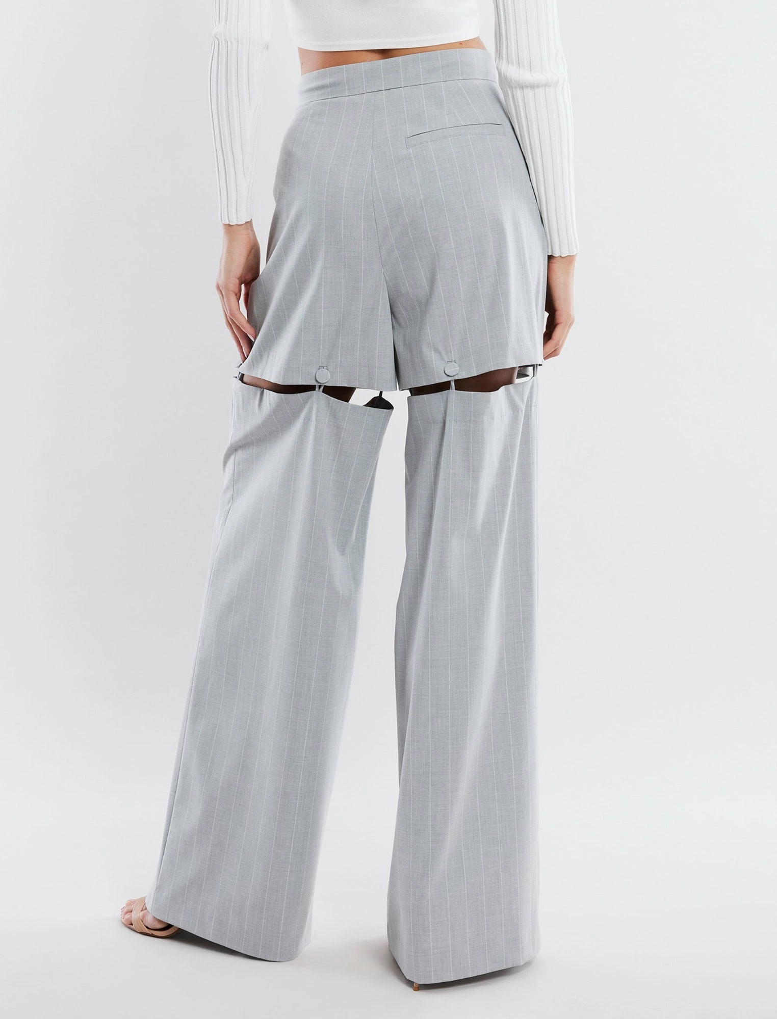 BCBGMAXAZRIA Laverne Oversized Trouser 5 BCBGMAXAZRIA Laverne Oversized Trouser - Image 3
