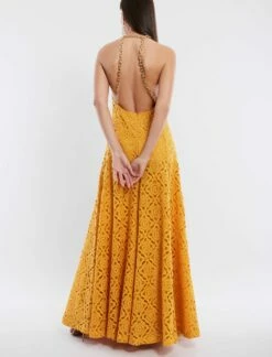 BCBGMAXAZRIA Miel Halter Dress -Bcbg Shop 1.30 D ADU60350 712 4