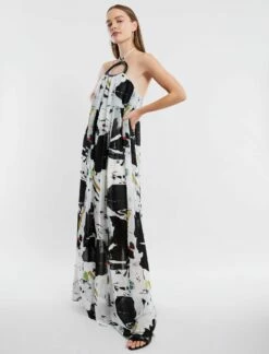 BCBGMAXAZRIA Callia Halter Evening Gown -Bcbg Shop 1.30 D AEA60360 113 3