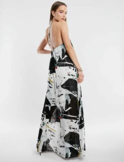 BCBGMAXAZRIA Callia Halter Evening Gown -Bcbg Shop 1.30 D AEA60360 113 4