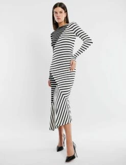 BCBGMAXAZRIA Risette Long Sleeve Dress -Bcbg Shop 1.30 D AEC60363 007 3