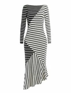BCBGMAXAZRIA Risette Long Sleeve Dress -Bcbg Shop 1.30 D AEC60363 007 7
