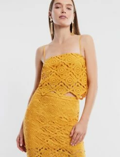 BCBGMAXAZRIA Maelle Crop Top