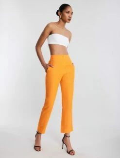 BCBGMAXAZRIA Amelie Linen Pant