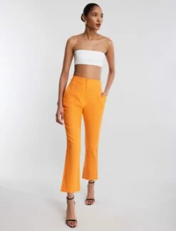 BCBGMAXAZRIA Amelie Linen Pant -Bcbg Shop 2.28 B 23SRP106LI03 OC 3