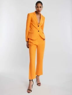 BCBGMAXAZRIA Amelie Linen Pant -Bcbg Shop 2.28 B 23SRP106LI03 OC 5