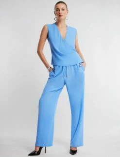 BCBGMAXAZRIA Hunter Silk Pant
