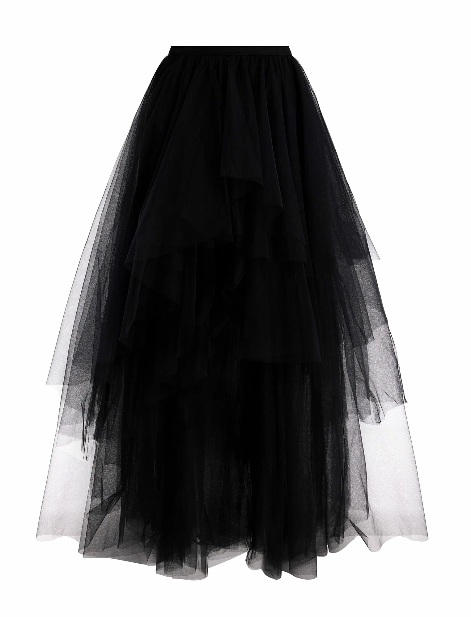 BCBGMAXAZRIA Layered Ruffle Tulle Skirt 10 BCBGMAXAZRIA Layered Ruffle Tulle Skirt - Image 8