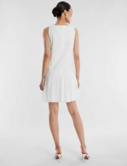 BCBGMAXAZRIA Guthrie Eyelet Dress -Bcbg Shop 2.28 D ADR60386 100 4 HiRes