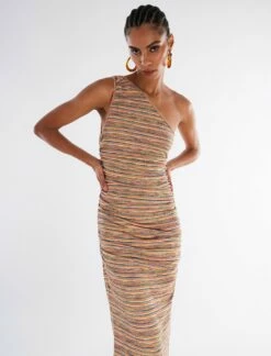 BCBGMAXAZRIA Landry One Shoulder Dress -Bcbg Shop 2.28 D AEG60395 961 6