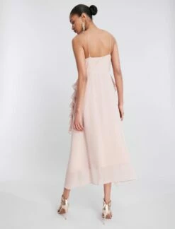 BCBGMAXAZRIA Ellington Ruffle Dress -Bcbg Shop 2.28 D AEL60414 684 4