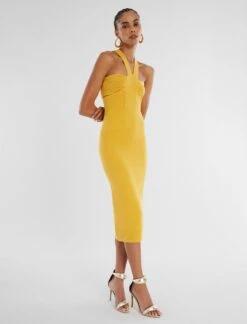 BCBGMAXAZRIA Abigail Halter Dress -Bcbg Shop 2.28 D AJS50436 703 5