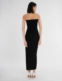BCBGMAXAZRIA Poppy Side Slit Dress 13 BCBGMAXAZRIA Poppy Side Slit Dress -Bcbg Shop 2.28 D AJS50443 001 4