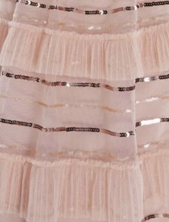 BCBGMAXAZRIA Mirielle Ruffle Dress -Bcbg Shop 2.28 D MX01D15E PNK 7