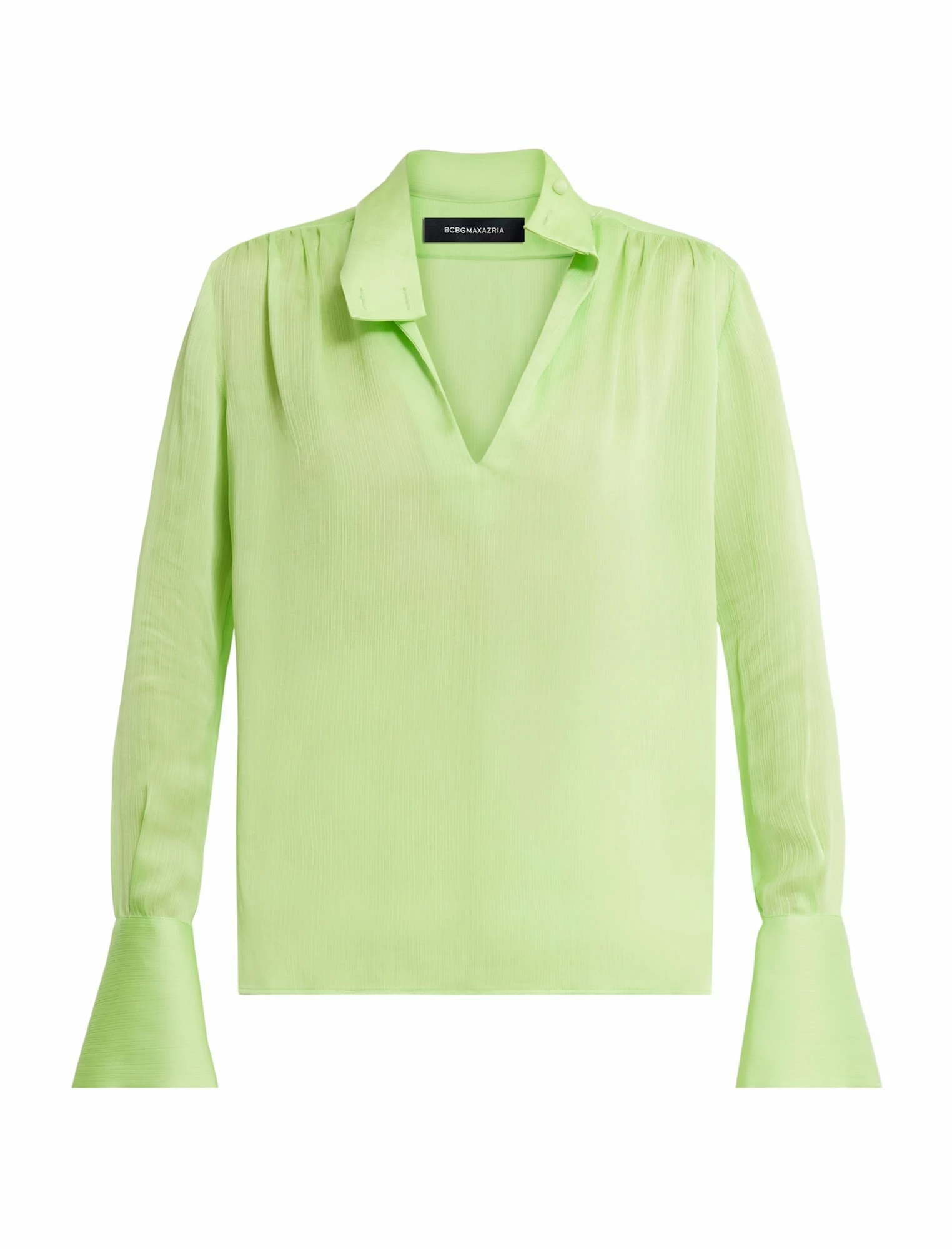 BCBGMAXAZRIA V-Neck Collared Top 10 BCBGMAXAZRIA V-Neck Collared Top - Image 8