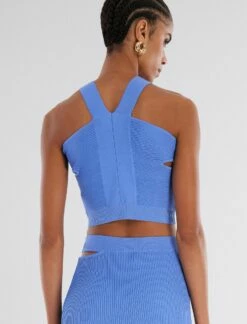 BCBGMAXAZRIA Sidney Halter Top -Bcbg Shop 2.28 T AJS50434 424 4