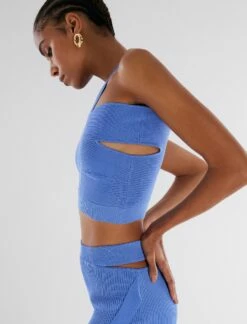 BCBGMAXAZRIA Sidney Halter Top -Bcbg Shop 2.28 T AJS50434 424 6