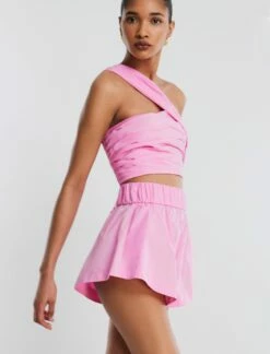 BCBGMAXAZRIA Serena High-Waisted Short -Bcbg Shop 3.30 B AFD70480 672 3