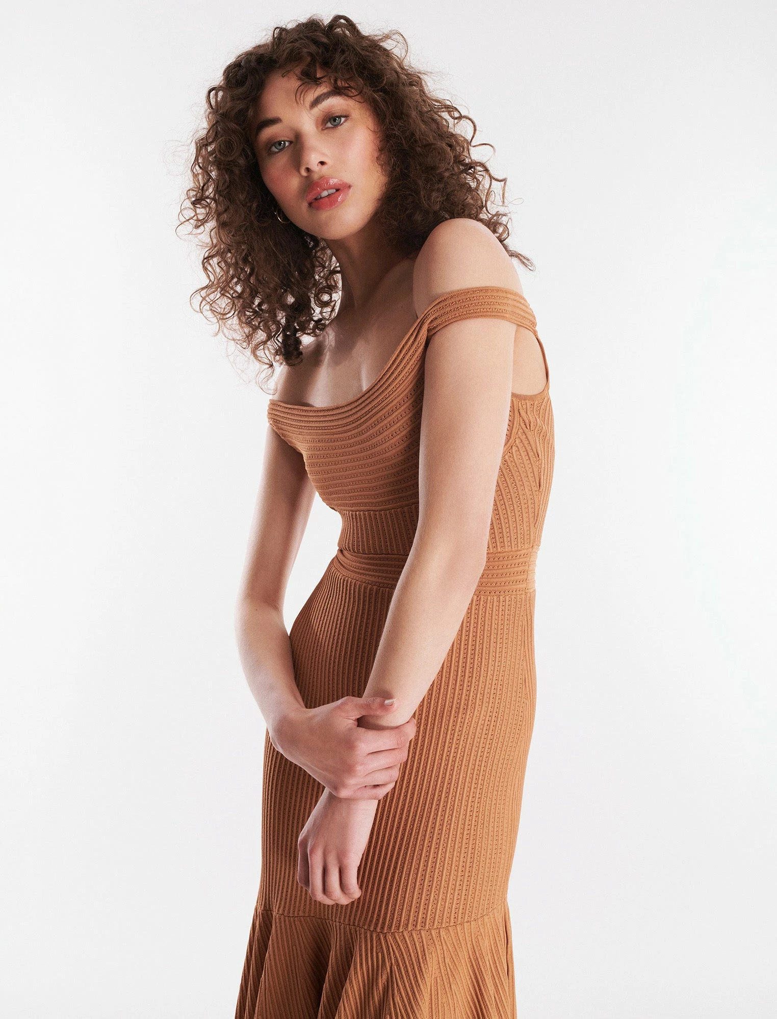 BCBGMAXAZRIA Antoinette Asymmetrical Ruffle Dress 5 BCBGMAXAZRIA Antoinette Asymmetrical Ruffle Dress - Image 3