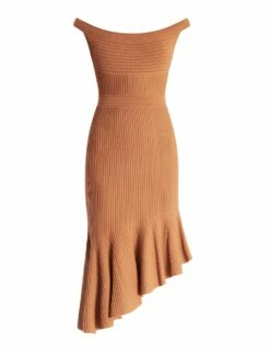 BCBGMAXAZRIA Antoinette Asymmetrical Ruffle Dress 18 BCBGMAXAZRIA Antoinette Asymmetrical Ruffle Dress -Bcbg Shop 3.30 D 2XX1S08E TAN 8 58e16d2d 11cc 4578 a4ec 112382f2aa75