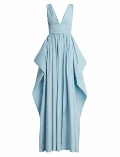BCBGMAXAZRIA Phoenix V-Neck Gown -Bcbg Shop 3.30 D AFD60485 452 8