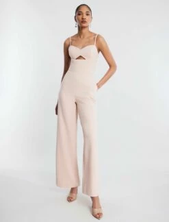 BCBGMAXAZRIA Erin Bustier Jumpsuit
