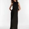 BCBGMAXAZRIA Xenia Halter Gown -Bcbg Shop 4.30 D 2UX5D05E BLK 1