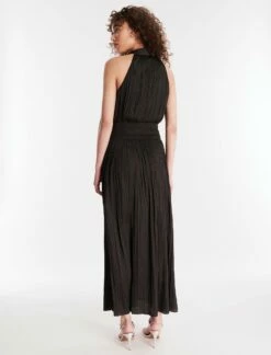 BCBGMAXAZRIA Xenia Halter Gown -Bcbg Shop 4.30 D 2UX5D05E BLK 4