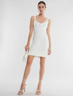 BCBGMAXAZRIA Milo Bodycon Knit Mini Dress