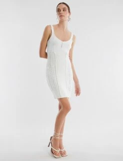 BCBGMAXAZRIA Milo Bodycon Knit Mini Dress -Bcbg Shop 4.30 D 2XX3S03E GAR 3