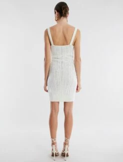 BCBGMAXAZRIA Milo Bodycon Knit Mini Dress -Bcbg Shop 4.30 D 2XX3S03E GAR 4