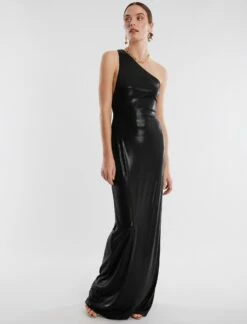Front Page 13 BCBGMAXAZRIA Rami One Shoulder Gown
