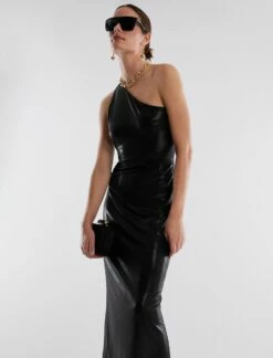 BCBGMAXAZRIA Rami One Shoulder Gown -Bcbg Shop 4.30 D ADT60533 001 3