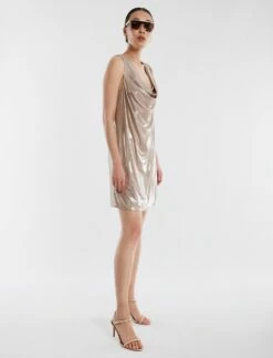 BCBGMAXAZRIA Soren Draped Mini Dress -Bcbg Shop 4.30 D ADT60534 105 3