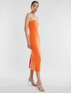 BCBGMAXAZRIA Zane Strapless Midi Dress -Bcbg Shop 4.30 D AEK60520 804 3