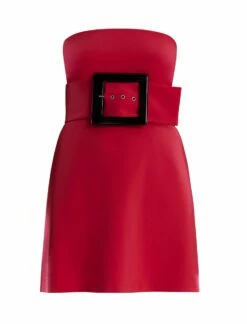 BCBGMAXAZRIA Delilah Strapless Belted Mini Dress -Bcbg Shop 4.30 D AEK60521 651 8