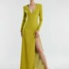 BCBGMAXAZRIA Apollo Long Sleeve Gown -Bcbg Shop 4.30 D AEK60523 313 1