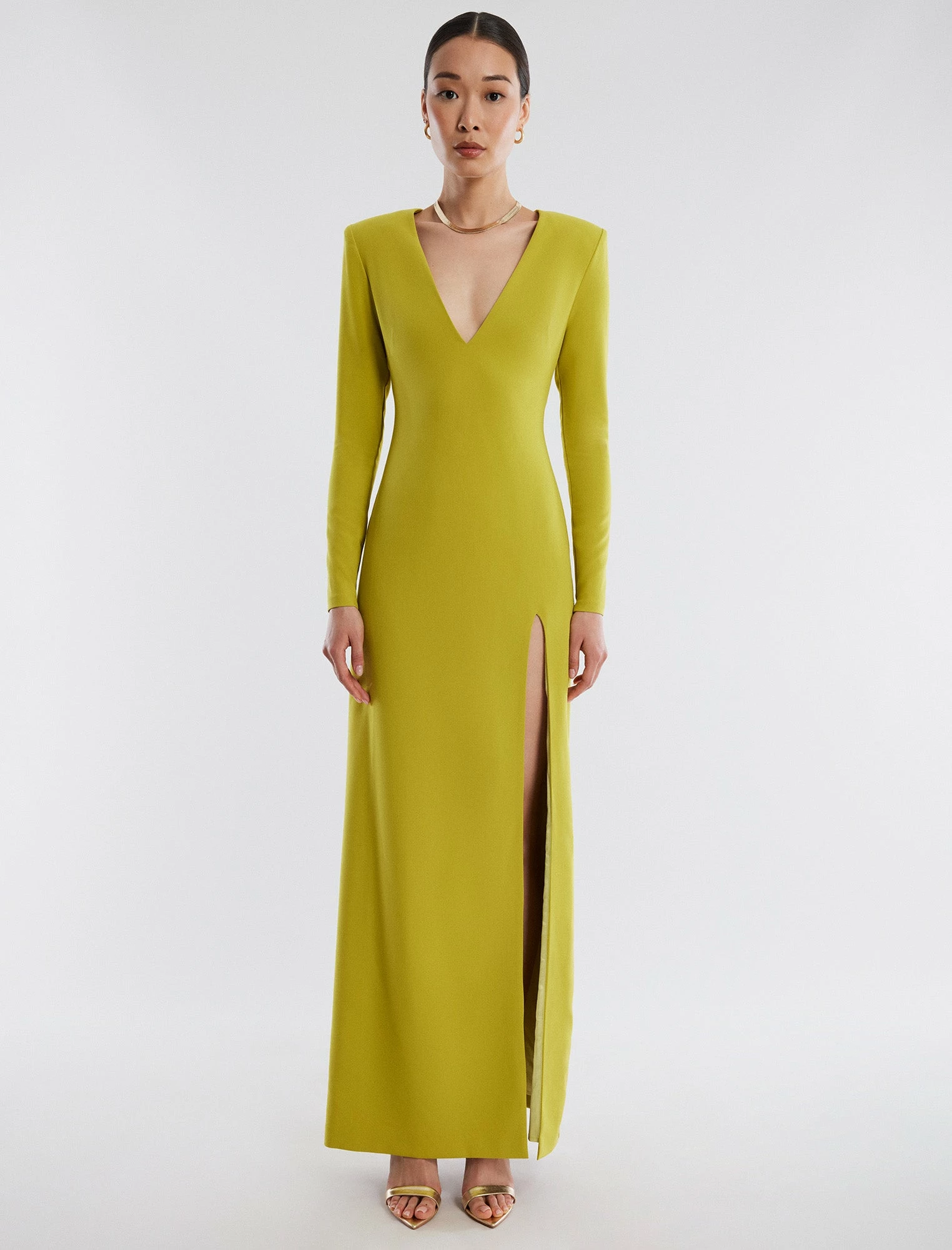 BCBGMAXAZRIA Apollo Long Sleeve Gown 4 BCBGMAXAZRIA Apollo Long Sleeve Gown - Image 2