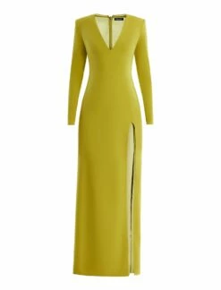 BCBGMAXAZRIA Apollo Long Sleeve Gown 18 BCBGMAXAZRIA Apollo Long Sleeve Gown -Bcbg Shop 4.30 D AEK60523 313 8