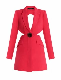 BCBGMAXAZRIA Enzo Cutout Blazer Dress -Bcbg Shop 4.30 D AEK60540 651 8