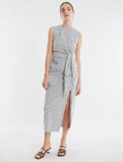 BCBGMAXAZRIA Kira Silky Midi Dress -Bcbg Shop 4.30 D AFW60515 115 5