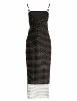 BCBGMAXAZRIA Jude Sparkle Midi Dress 18 BCBGMAXAZRIA Jude Sparkle Midi Dress -Bcbg Shop 4.30 D AGA60535 001 8