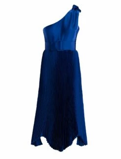 BCBGMAXAZRIA Lola Satin Midi Dress -Bcbg Shop 4.30 D GAS60524 425 8