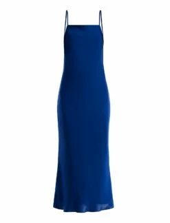 BCBGMAXAZRIA Bea Satin Midi Dress -Bcbg Shop 4.30 D GAS60531 425 8