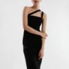 BCBGMAXAZRIA Jordyn One Shoulder Dress -Bcbg Shop 4.30 D MX03D02E BLK 2