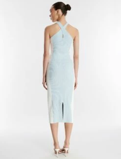 BCBGMAXAZRIA Rebel Bodycon Midi Skirt -Bcbg Shop 5.30 B 2XX3S07E HBE 4