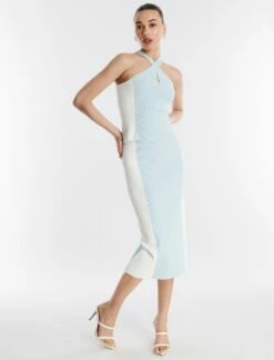 BCBGMAXAZRIA Rebel Bodycon Midi Skirt -Bcbg Shop 5.30 B 2XX3S07E HBE 5