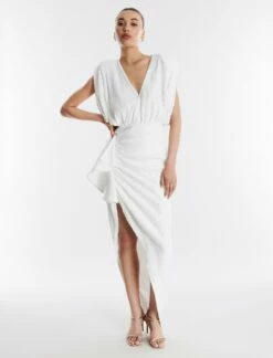 BCBGMAXAZRIA Blaze Sequin Gown