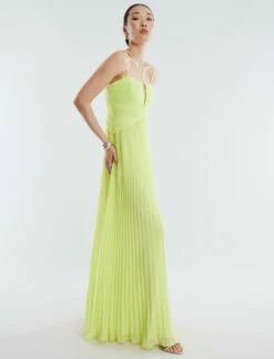 BCBGMAXAZRIA Ziv Chiffon Gown 13 BCBGMAXAZRIA Ziv Chiffon Gown -Bcbg Shop 530 D AEO60580 330 3