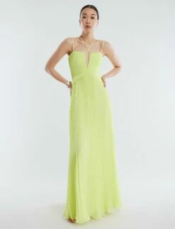 BCBGMAXAZRIA Ziv Chiffon Gown 15 BCBGMAXAZRIA Ziv Chiffon Gown -Bcbg Shop 530 D AEO60580 330 5